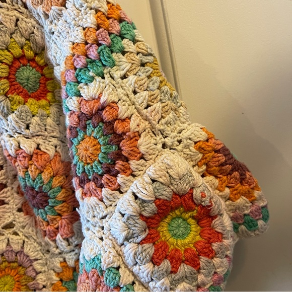 Alemais Cotton Crochet Oversized Top size 8 women’s - Picture 12 of 13